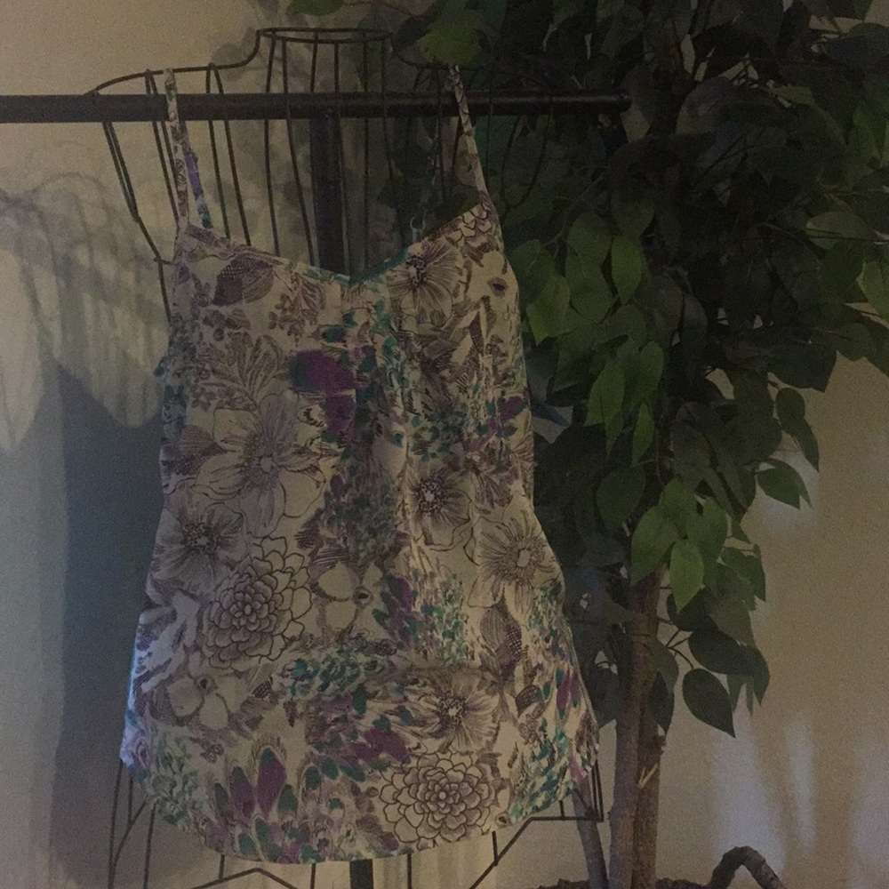 Floral tank top